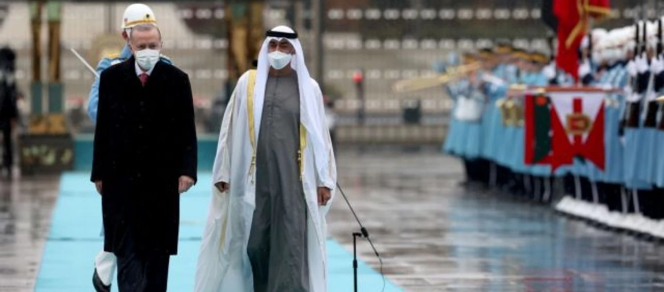 Επενδυτικό «σωσίβιο» σε Ερντογάν από τα Εμιράτα - 10 δισ. δολάρια για επενδύσεις